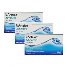 Artelac Advanced 3 Adet 30x0.5 ml Göz Damlası