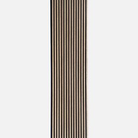 Artelmo 20x600x2800 mm Teak MDF Akustik Duvar Paneli