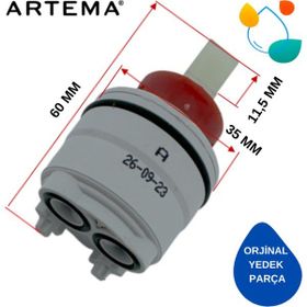 Artema A20800YP 35 Üstten O-ringli Ayaklı Kartuş