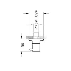 Artema A4145836 Ankastre Stop Valf Siyah