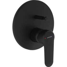 Artema A4272736 Siyah Root Round Ankastre Banyo Bataryası