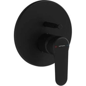 Artema A4272736 Siyah Root Round Ankastre Banyo Bataryası