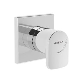 Artema A42729 Root Square Sıva Üstü Krom Ankastre Stop Valf