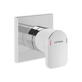Artema A42729 Root Square Sıva Üstü Krom Ankastre Stop Valf