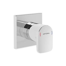 Artema A42729 Root Square Sıva Üstü Krom Ankastre Stop Valf