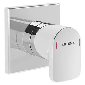 Artema A42729 Root Square Sıva Üstü Krom Ankastre Stop Valf