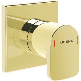 Artema A4272923 Root Square Sıva Üstü Altın Ankastre Stop Valf
