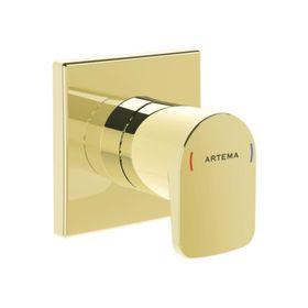 Artema A4272923 Root Square Sıva Üstü Altın Ankastre Stop Valf