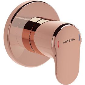 Artema A4273026 Root Round Sıva Üstü Bakır Ankastre Stop Valf