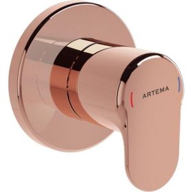 Artema A4273026 Root Round Sıva Üstü Bakır Ankastre Stop Valf