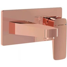 Artema A4273829 Root Square Krom Ankastre Lavabo Bataryası