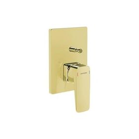 Artema A4275223 Root Square Sıva Üstü Altın Ankastre Banyo Bataryası