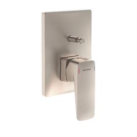 Artema A4275234 Root Square Krom Sıva Üstü Grubu Ankastre Lavabo Bataryası