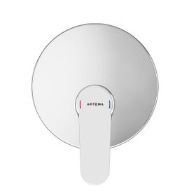 Artema A42829 Krom Root Round Ankastre Duş Bataryası