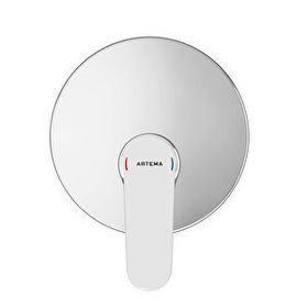 Artema A42829 Krom Root Round Ankastre Duş Bataryası