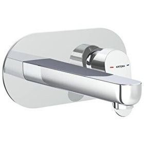 Artema A43167 Krom Flow Round Ankastre Lavabo Bataryası