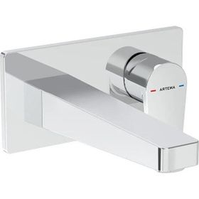Artema A43180 Gri Ankastre Flow Square Lavabo Bataryası
