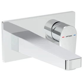 Artema A43180 Gri Ankastre Flow Square Lavabo Bataryası