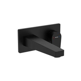 Artema A4318036 Mat Siyah Flow Square Ankastre Lavabo Bataryası