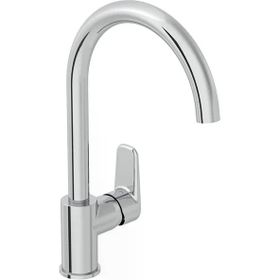 Artema A43419 Flow Soft C Tipi Krom Eviye Bataryası