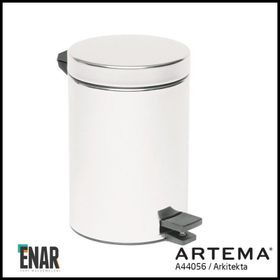 Artema A44056 Arkitekta 12 lt Çelik Çöp Kovası