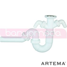 Artema A45113 Plastik Lavabo Sifon Seti