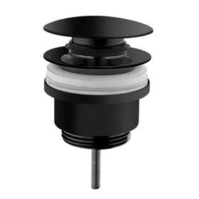 Artema A4514936 Universal Lavabo Yuvarlak Süzgeci, Mat Siyah