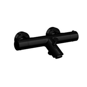 Artema A4721036 Siyah Mat Aquaheat Banyo Bataryası