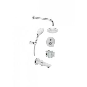 Artema A49279 Root Round Krom Ankastre Duş Seti