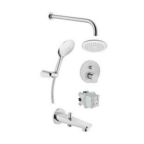 Artema A49279 Root Round Krom Ankastre Duş Seti