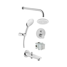 Artema A49279 Root Round Krom Ankastre Duş Seti