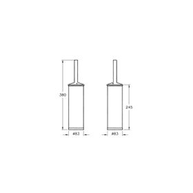 Artema Arkitekta A44234 Tuvalet Fırçalığı