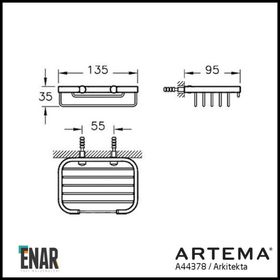 Artema Arkitekta A44378 Süngerlik