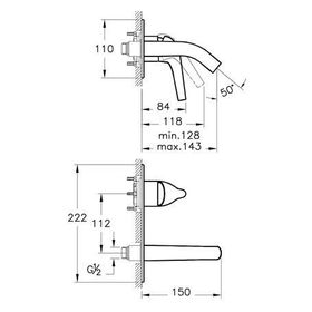 Artema Nest Trendy A42240 Ankastre Lavabo Bataryası