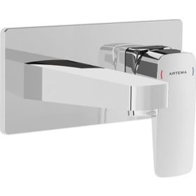 Artema Root Square A42738 Krom Sıva Üstü Ankastre Lavabo Bataryası