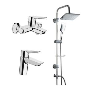 Artema Solid S Banyo Bataryası Lavabo Bataryası Trend Robot Duş Seti