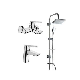 Artema Solid S Banyo Bataryası Lavabo Bataryası Trend Robot Duş Seti