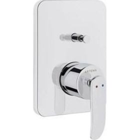 Artema T4 A42502 Ankastre Yönlendiricili Banyo Bataryası,Sıva Üst