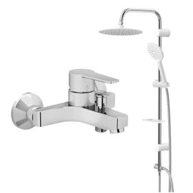 Artema VS-5360 Nora S Banyo Batarya Valtemo Beyaz Tepe Duş Seti