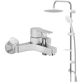 Artema VS-5360 Nora S Banyo Batarya Valtemo Beyaz Tepe Duş Seti