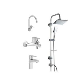 Artema Win S Banyo+Lavabo+Eviye Batarya Seti +DUXXA Trend Robot Duş Seti