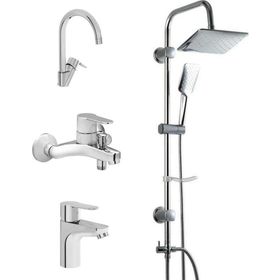 Artema Win S Banyo+Lavabo+Eviye Batarya Seti +DUXXA Trend Robot Duş Seti