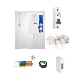 Artemis Elektro Model Elektrikli Şofben 5 mt Kablolu Tam Takım Set