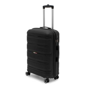 Artemis Polipropilen PP 65 cm Siyah Kırılmaz Orta Boy Valiz