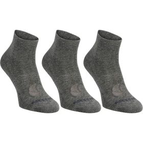 Artengo RS160 Koyu Gri Orta Boy Konçlu Yetişkin 3'lü Paket Çorap