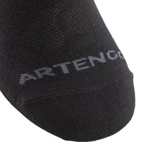 Artengo RS160 Siyah Uzun Konçlu Yetişkin 3'lü Tenis Çorabı