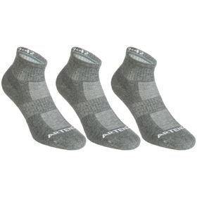 Artengo RS500 Siyah Kısa Konçlu Yetişkin 3'lü Paket Spor Çorabı