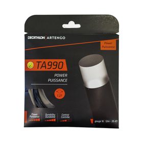 Artengo TA 990 Power Monofilament 1.27 mm Siyah Tenis Kordajı
