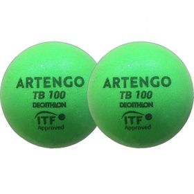 Artengo TB100 2'li Yeşil Sünger Tenis Topu