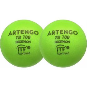 Artengo TB100 2'li Yeşil Sünger Tenis Topu